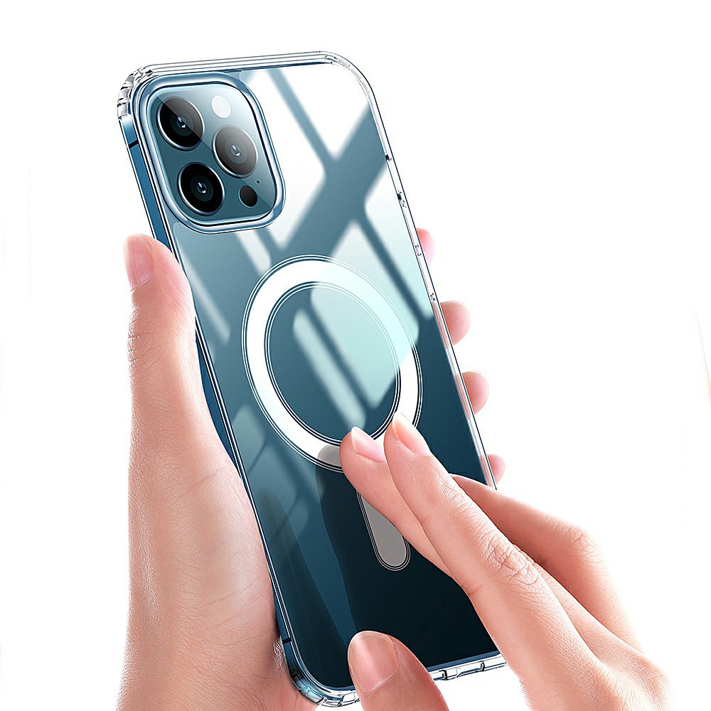Shockproof Crystal Clear Style PC + TPU Case for iPhone 12 Pro Max-6