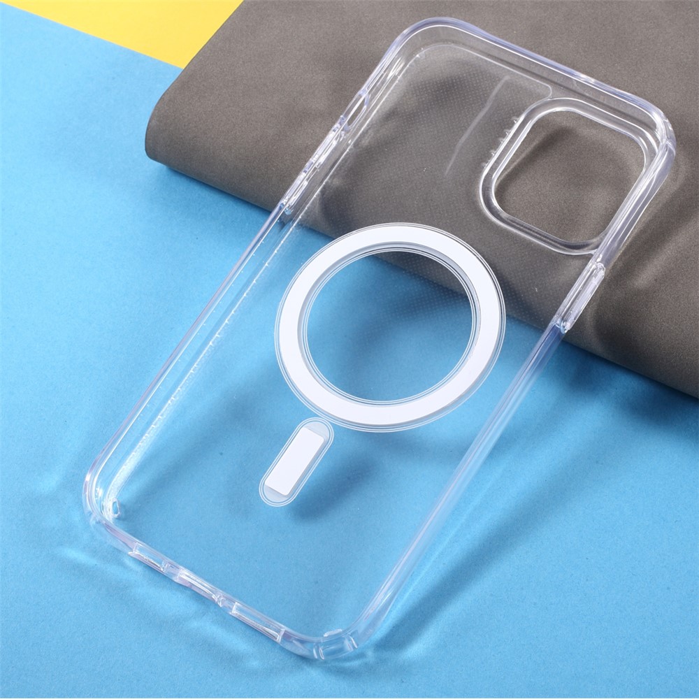 Clear Style Acrylic + TPU Shell for iPhone 12 Pro Max Shockproof Cover-7