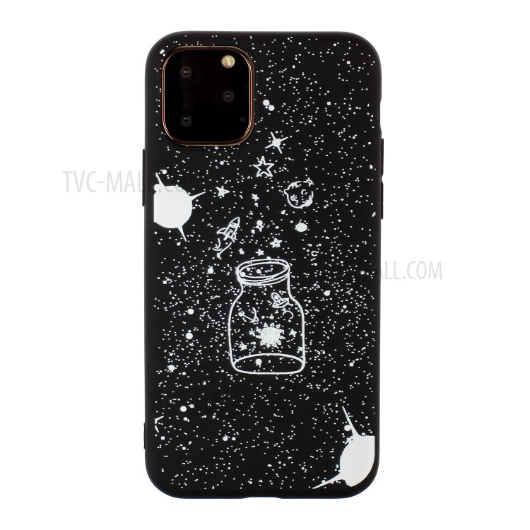 Pattern Printing TPU Phone Case for iPhone 12 Pro / iPhone 12 - Bottle-1