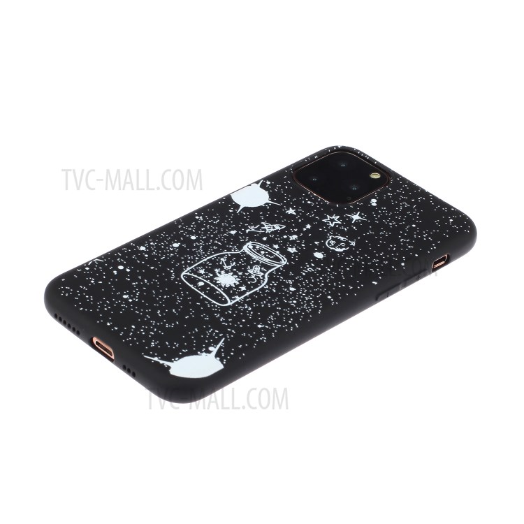 Pattern Printing TPU Phone Case for iPhone 12 Pro / iPhone 12 - Bottle-2