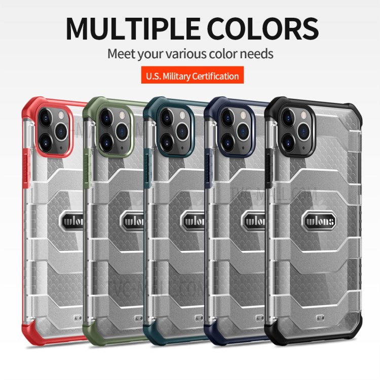 Explorer Series Non-slip Hard PC + TPU Protector Hybrid Shell for iPhone 12 Pro Max - Black-10