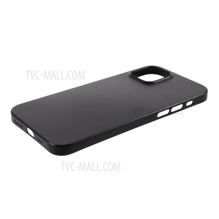 Ultra Thin 0.3mm Hard Plastic Case for iPhone 12 Pro Max - Black-5