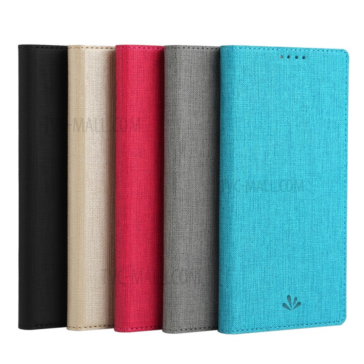 VILI DMX Cross Texture Plain Leather Phone Cover Case with Card Holder for iPhone 12 Pro Max - Black-13
