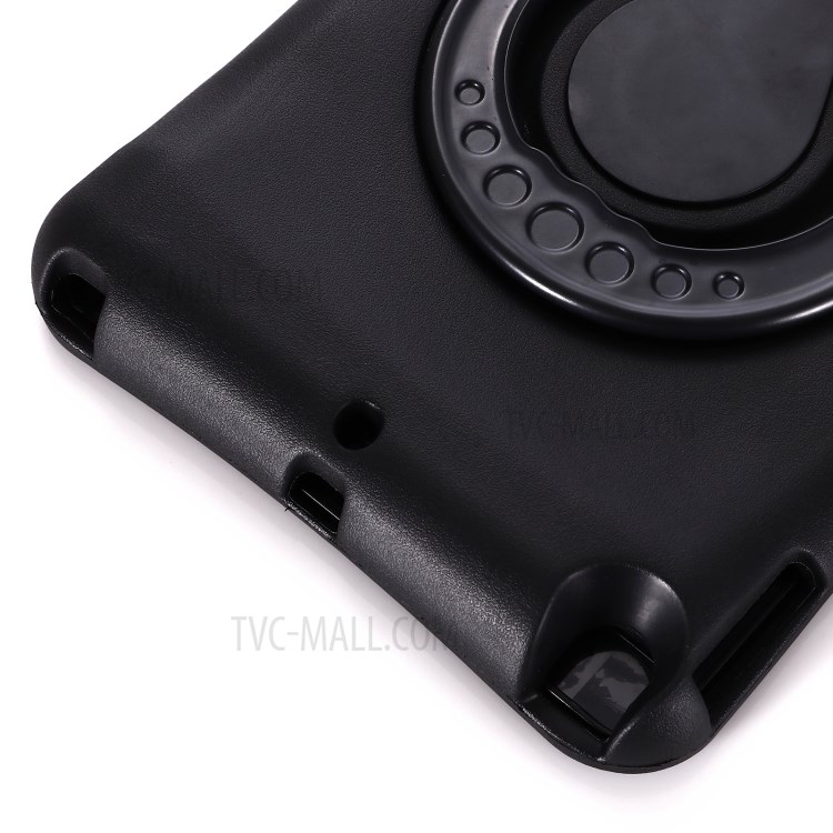 Ring Holder Kickstand EVA Shockproof Cover for iPad 10.2 (2020) Case - Black-7