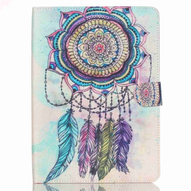 Smart Leather Card Holder Case for iPad Pro 9.7 inch - Mandala Dream Catcher-2
