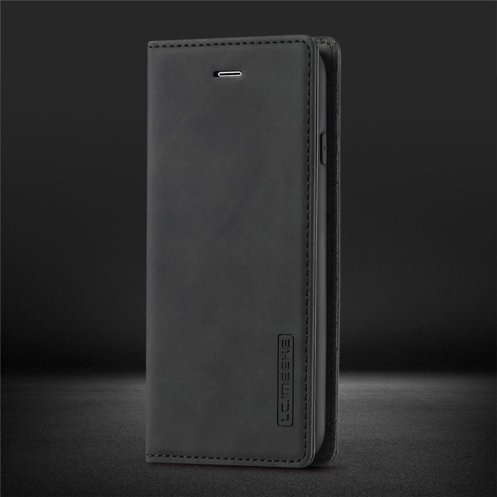 LC.IMEEKE Strong Auto-Absorbed Business Style Leather Phone Cover Shell for iPhone 7/8/SE (2nd Generation) - Black-16