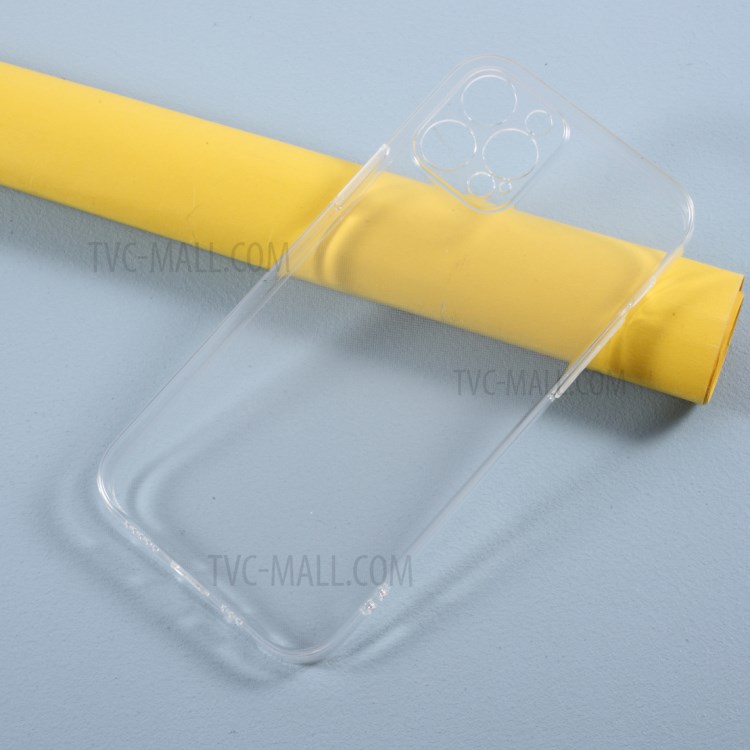 Precise Cutting for iPhone 12 Pro Thickened Clear TPU Phone Case-2