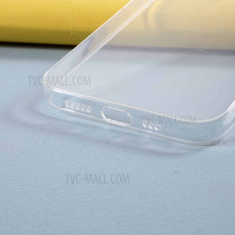 Precise Cutting for iPhone 12 Pro Thickened Clear TPU Phone Case-4