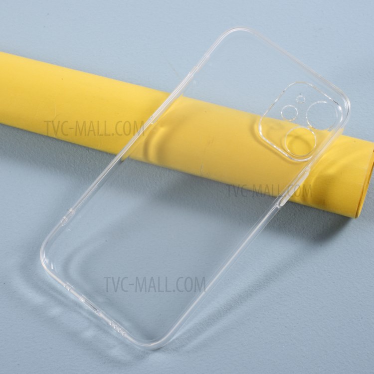 Precise Cutting Thickened Clear TPU Phone Case for iPhone 12 Mini-5