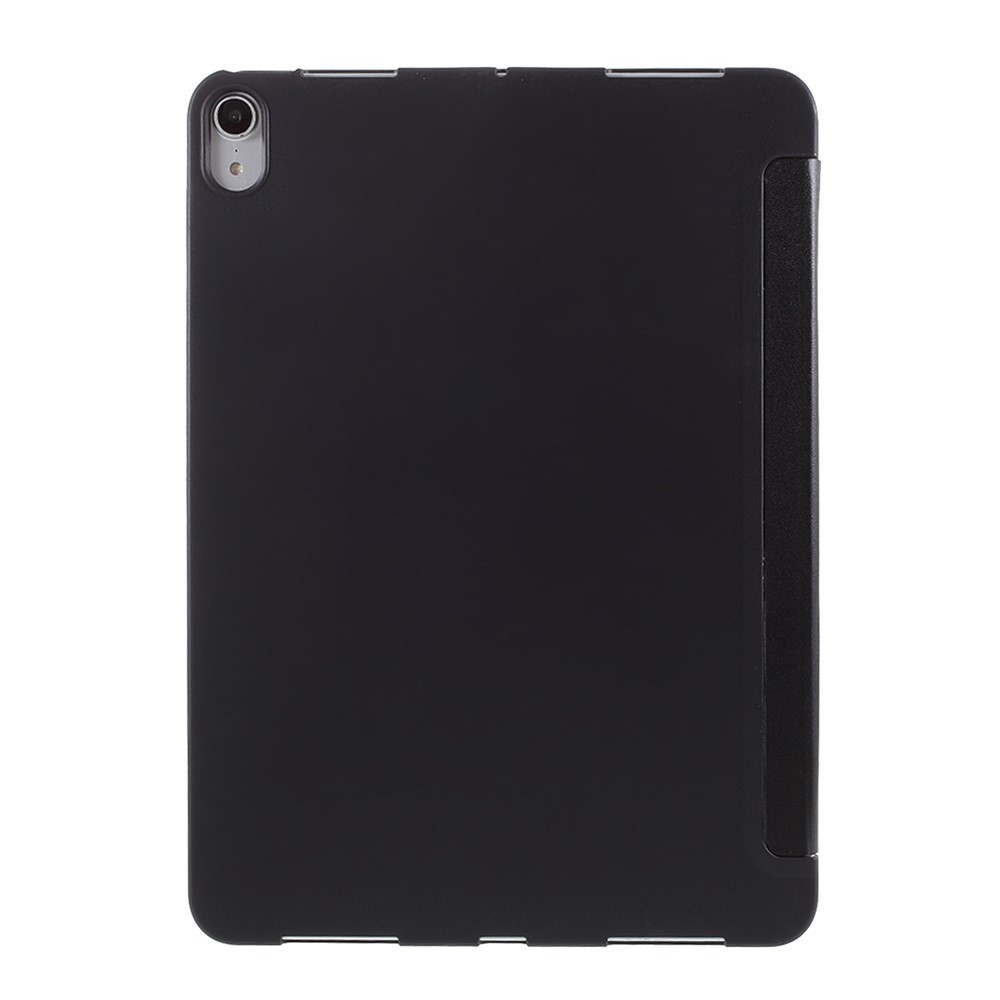 Origami Stand Smart Leather Shell Case for iPad Air (2020) / iPad Air 4, iPad Air (4th generation) - Black-3