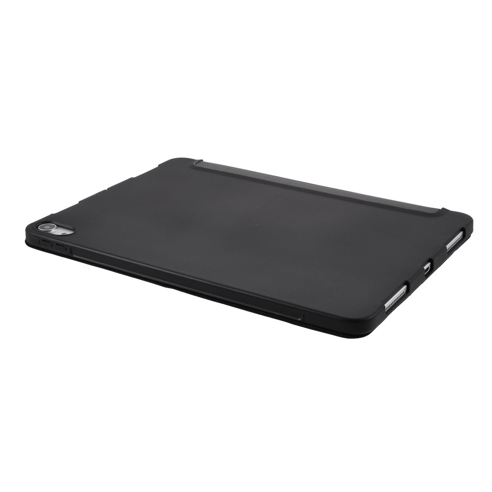 Origami Stand Smart Leather Shell Case for iPad Air (2020) / iPad Air 4, iPad Air (4th generation) - Black-5