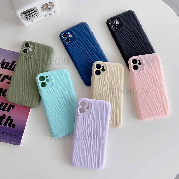 Quicksand Texture Soft TPU Protective Case for iPhone 12 Pro Max - Black-2