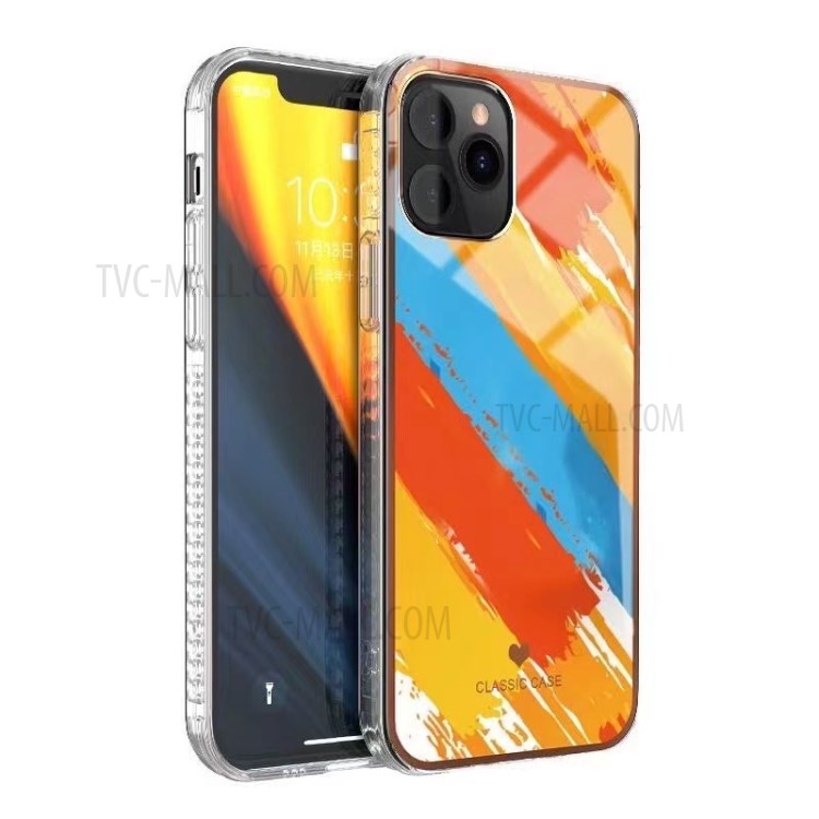 Hermosa Caja Del Teléfono De La TPU Del Patrón De Mármol De Diseño IMD Para IPhone 12/12 PRO - Estilo A-1