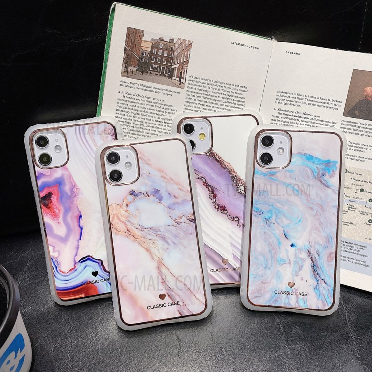 TPU TPU IMD MARLING PATTEL PATTEL FOUS Funda Para IPhone 12/12 PRO - Estilo A-4
