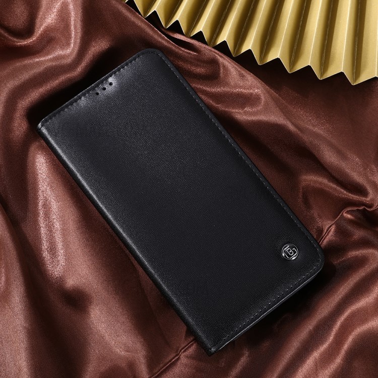 GEBEI Crazy Horse Texture Kala Series Leather Card Holder + Stand Phone Shell for iPhone 12 Pro Max - Black-6