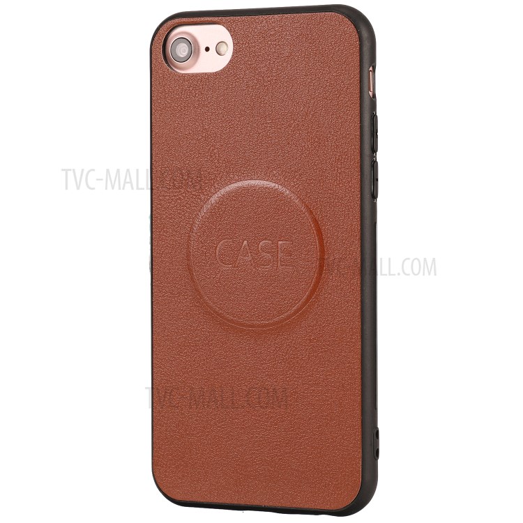 PU-Lederwallet-Handy-Regalabdeckung Mit Abnehmbarem Innerem TPU-Fall Für IPhone SE (2. Generation) / 7/8 - Braun-6