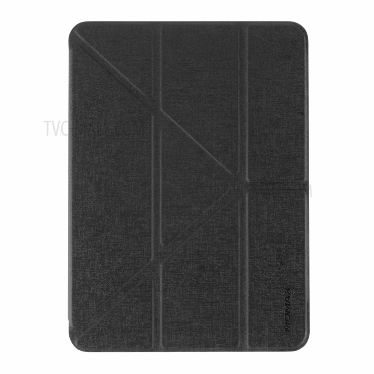 MOMAX PC + PU Flip Stand Case Ultra Slim Tabet Chell Para Ipad Air (2020)/pro 11 Polegadas (2018) - Preto-2