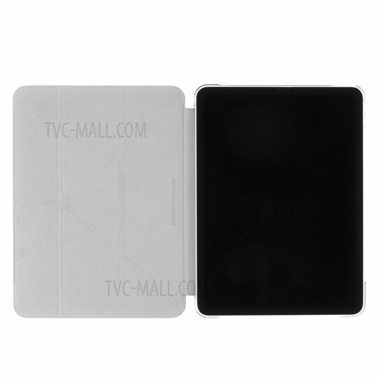 MOMAX PC + PU Flip Stand Case Ultra Slim Tablet Protective Shell for iPad Air (2020) - Black-4
