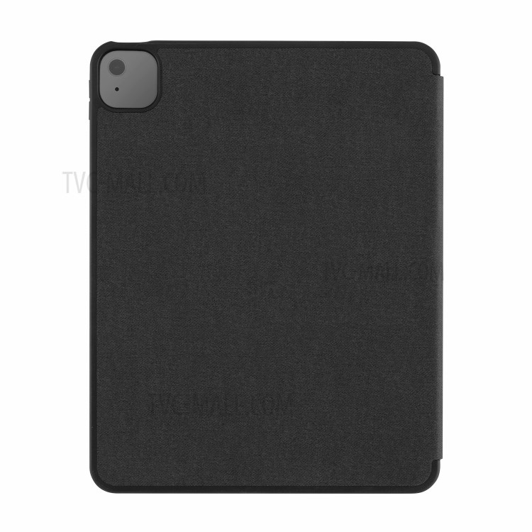 MOMAX TPU + PU Flip Stand Case Tablet Protective Shell with Apple Pencil Holder for iPad Air (2020) - Black-3