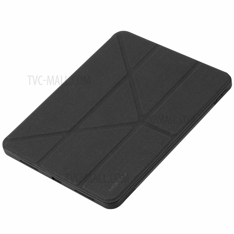MOMAX TPU + PU Flip Stand Case Tablet Protective Shell with Apple Pencil Holder for iPad Air (2020) - Black-5
