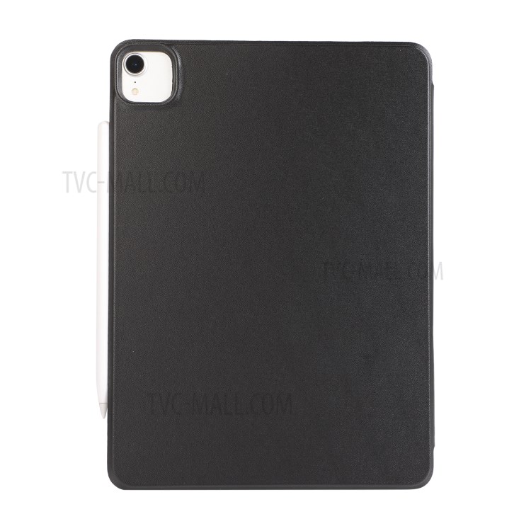 Movable Magnetic Buckle PU Leather Tablet Cover Shell for iPad Pro 11-inch (2018)/(2020)/Air (2020) - Black-2