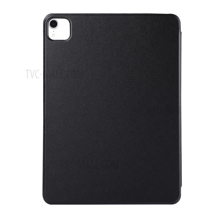 Hard PC + PU Leather Auto-Absorbed Tablet Cover Shell for iPad Pro 11-inch (2018)/(2020)/Air (2020) - Black-3