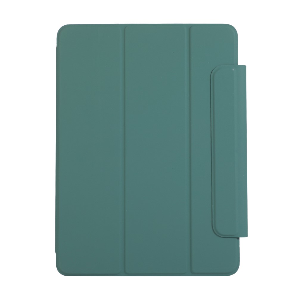Hard PC + PU Leather Tablet Cover Shell with Magnetic Buckle for iPad Pro 12.9-inch (2018)/(2020) - Midnight Green-3