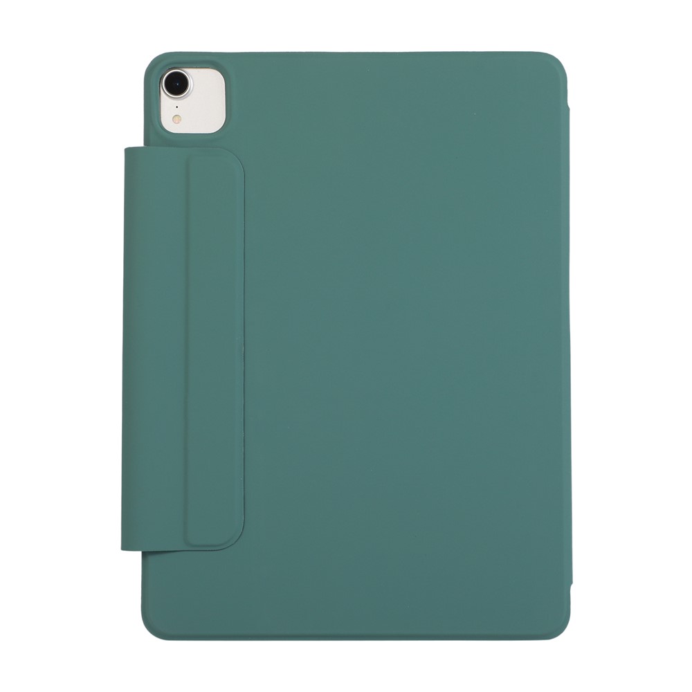 Hard PC + PU Leather Tablet Cover Shell with Magnetic Buckle for iPad Pro 12.9-inch (2018)/(2020) - Midnight Green-4