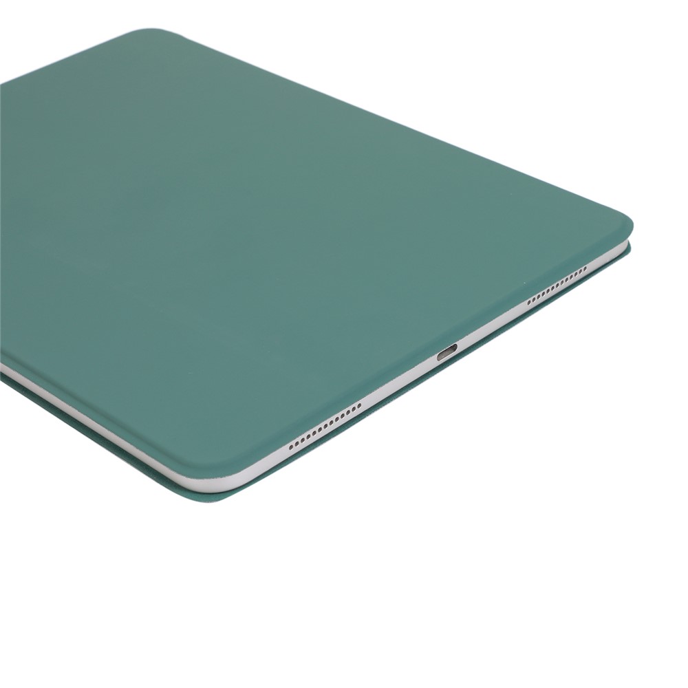 Hard PC + PU Leather Tablet Cover Shell with Magnetic Buckle for iPad Pro 12.9-inch (2018)/(2020) - Midnight Green-5