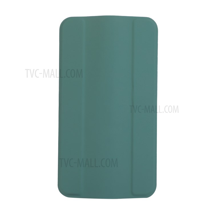 Hard PC + PU Leather Tablet Cover Shell with Magnetic Buckle for iPad Pro 12.9-inch (2018)/(2020) - Midnight Green-9