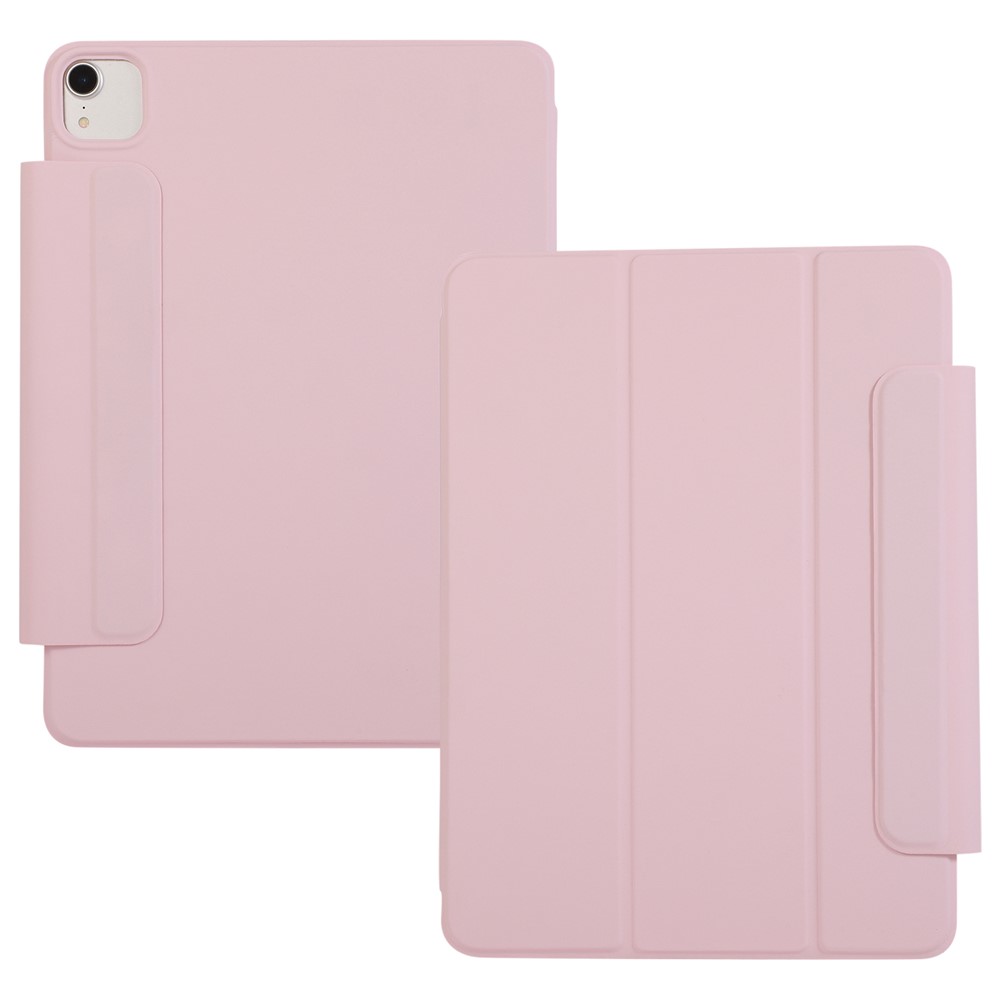 Auto-absorbed Withstand Leather Tablet Case for iPad Pro 11-inch (2022) (2020) (2021) / iPad Air (2020) / Air (2022) - Light Pink