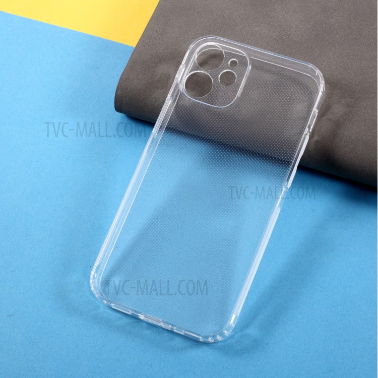 10Pcs/Set Anti-Skid Inner Watermark Resistant Clear TPU Cover for iPhone 12 mini-2