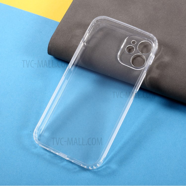 10Pcs/Set Anti-Skid Inner Watermark Resistant Clear TPU Cover for iPhone 12 mini-5
