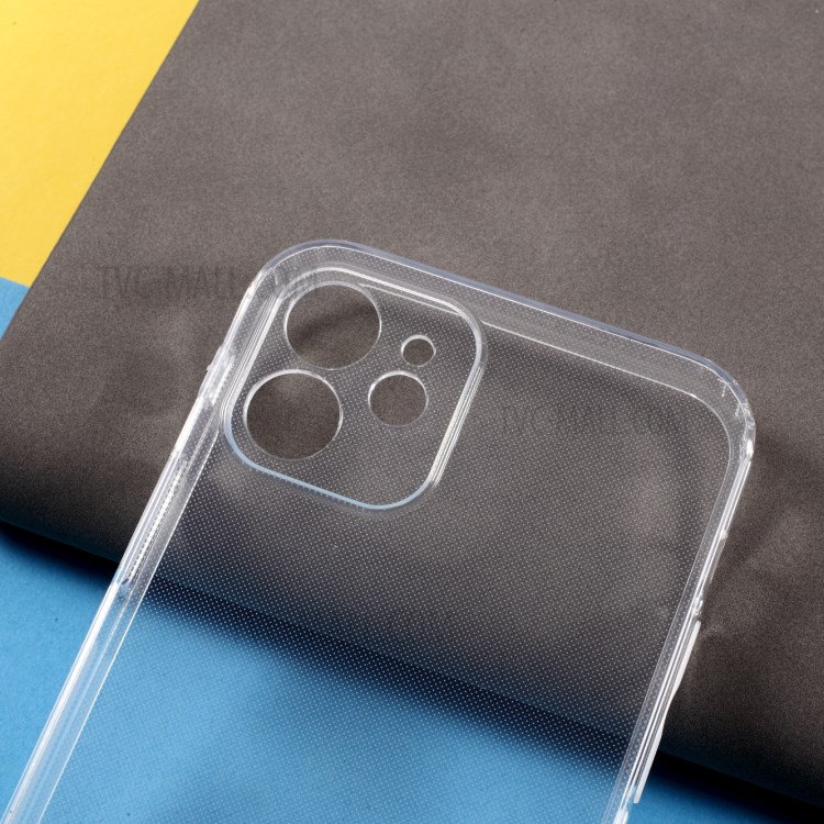 10Pcs/Set Non-slip Inner Watermark Resistant Clear TPU Cover for iPhone 12-3