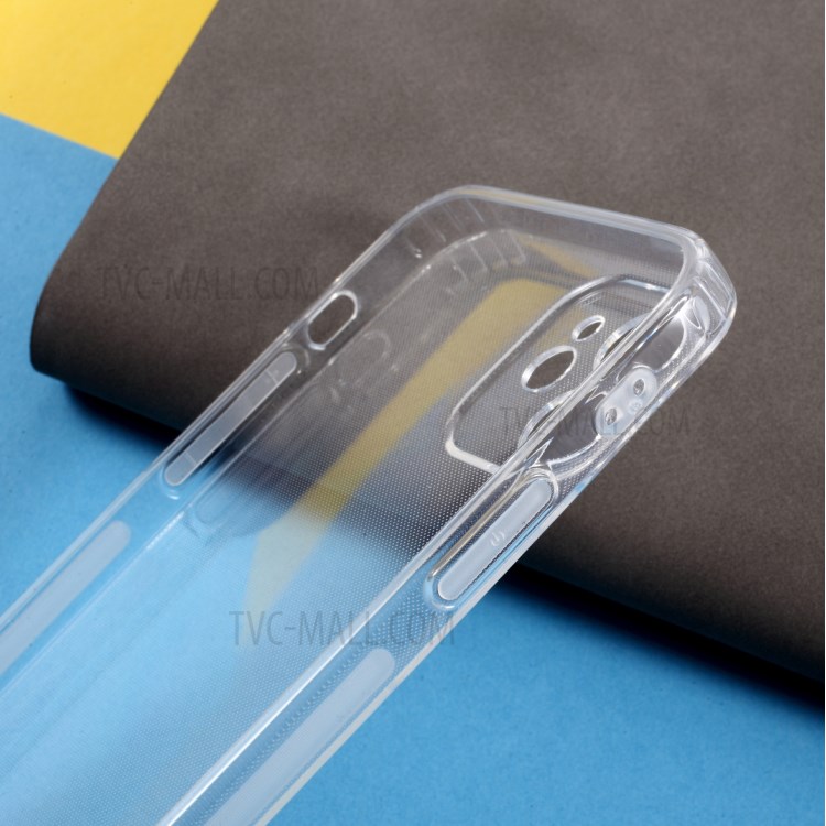 10Pcs/Set Non-slip Inner Watermark Resistant Clear TPU Cover for iPhone 12-6