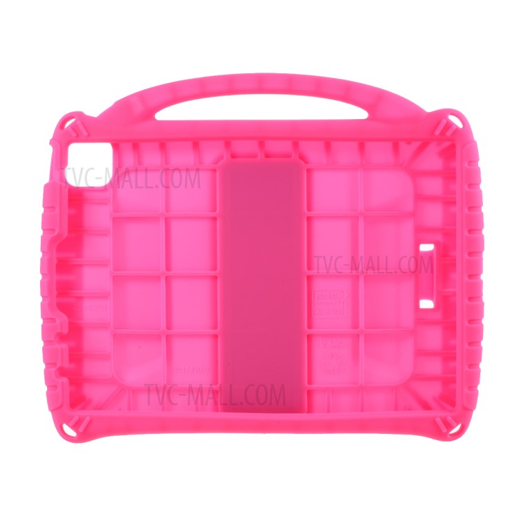 Shockproof Silicone Protector Tablet Kickstand Case for iPad Pro 11-inch (2018) / iPad Pro 11-inch (2020) / iPad Air (2020) - Rose-2