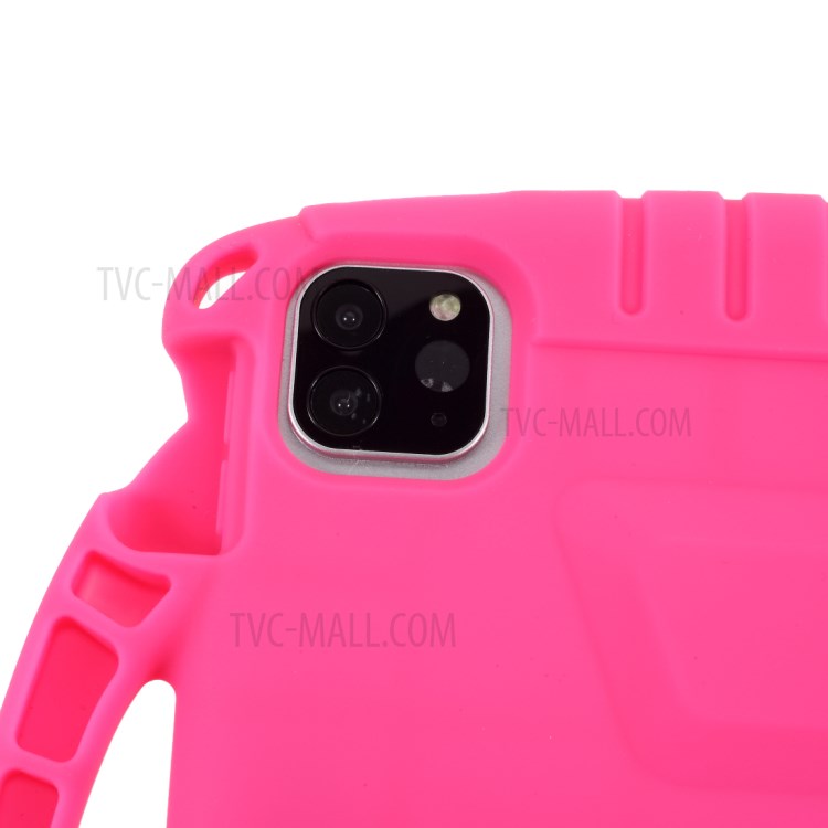 Shockproof Silicone Protector Tablet Kickstand Case for iPad Pro 11-inch (2018) / iPad Pro 11-inch (2020) / iPad Air (2020) - Rose-6