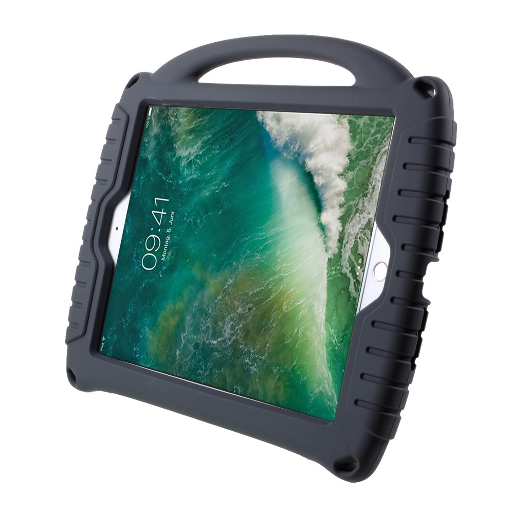 custodia per kickstand del tablet di protezione silicone -shock per ipad 10.2 (2020)/(2019) / ipad pro 10,5 pollici (2017) / ipad air 10,5 pollici (2019) - nero-8