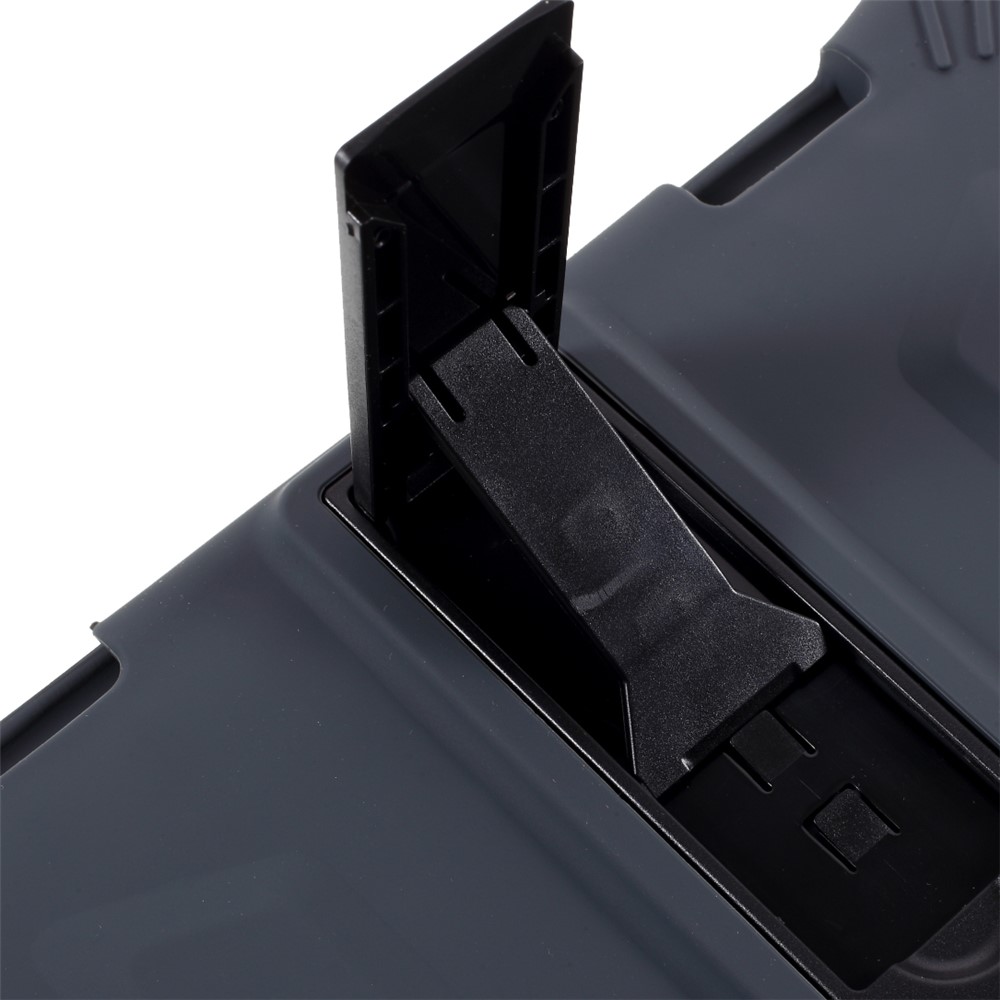 Shockproof Silicone Protector Tablet Kickstand Case for iPad Air (2013) / iPad Air 2 / iPad 9.7-inch (2017) / iPad 9.7-inch (2018) / iPad Pro 9.7 inch (2016) - Black-3