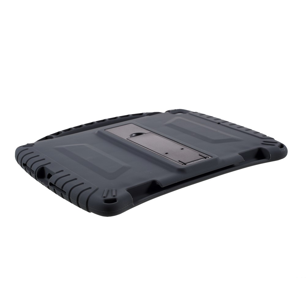 Shockproof Silicone Protector Tablet Kickstand Case for iPad Air (2013) / iPad Air 2 / iPad 9.7-inch (2017) / iPad 9.7-inch (2018) / iPad Pro 9.7 inch (2016) - Black-6