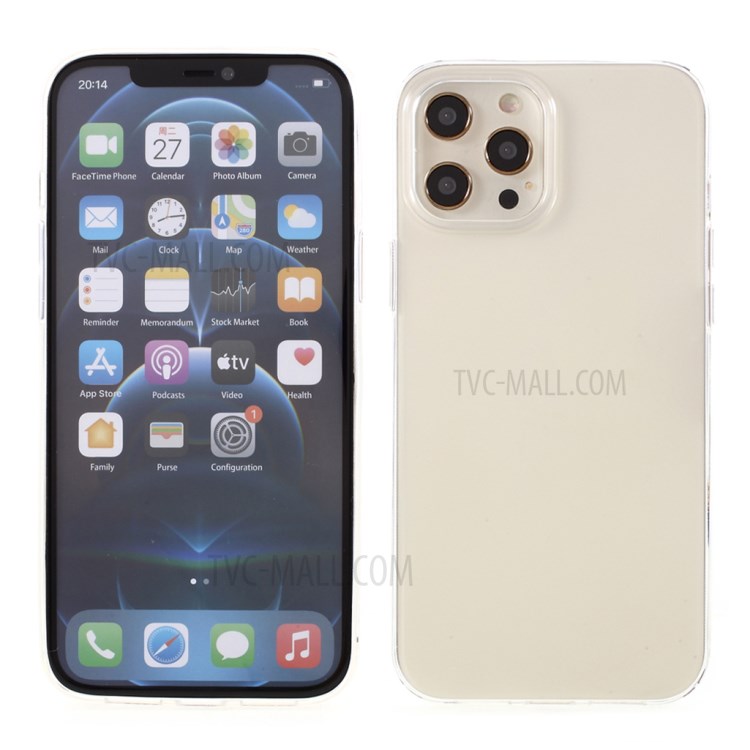 MUTURAL Clear Series for iPhone 12 Pro Max Transparent Soft TPU Case-1