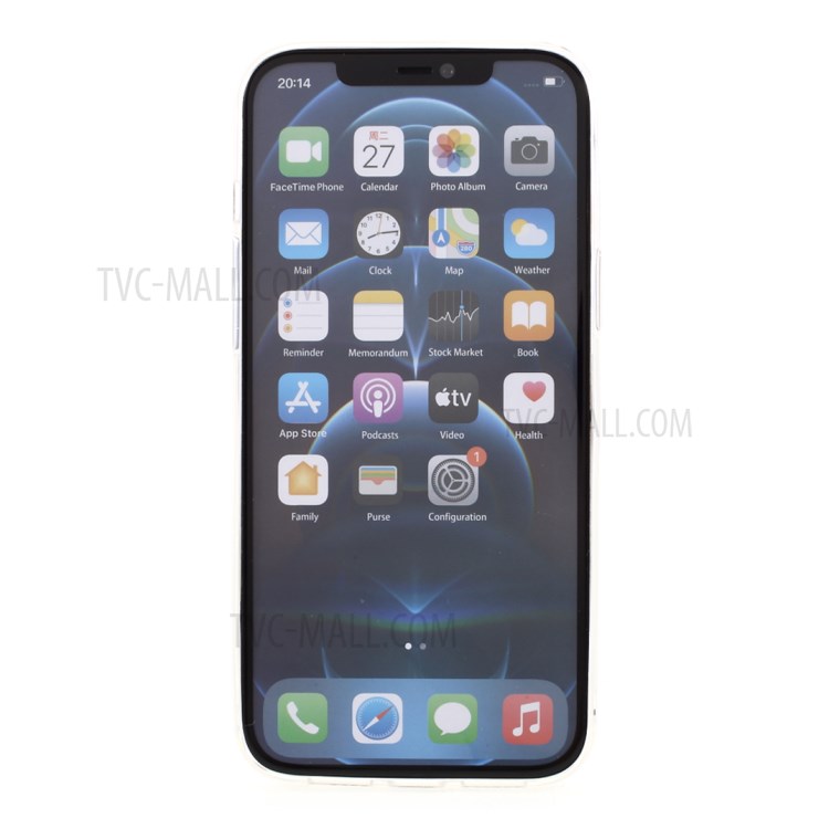 Mutural Clear Series Для IPhone 12 Pro Max Прозрачный Мягкий Футляр TPU-2