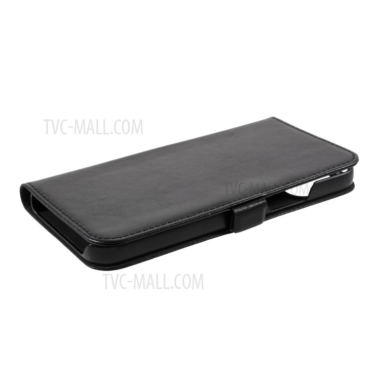 MUTURAL PU Leather+TPU Wallet Stand Phone Stand Case for iPhone 12 Pro Max - Black-6