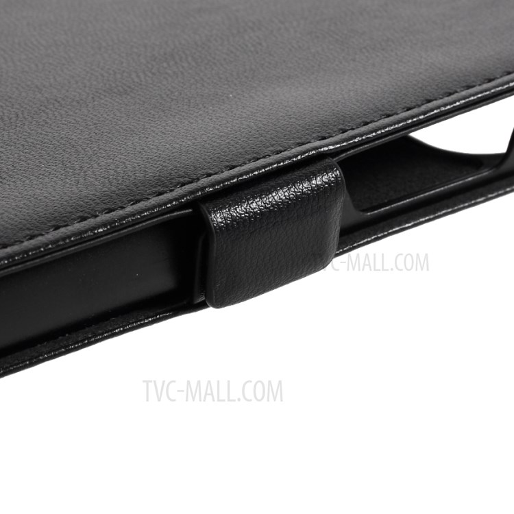 MUTURAL PU Leather+TPU Wallet Stand Phone Stand Case for iPhone 12 Pro Max - Black-9