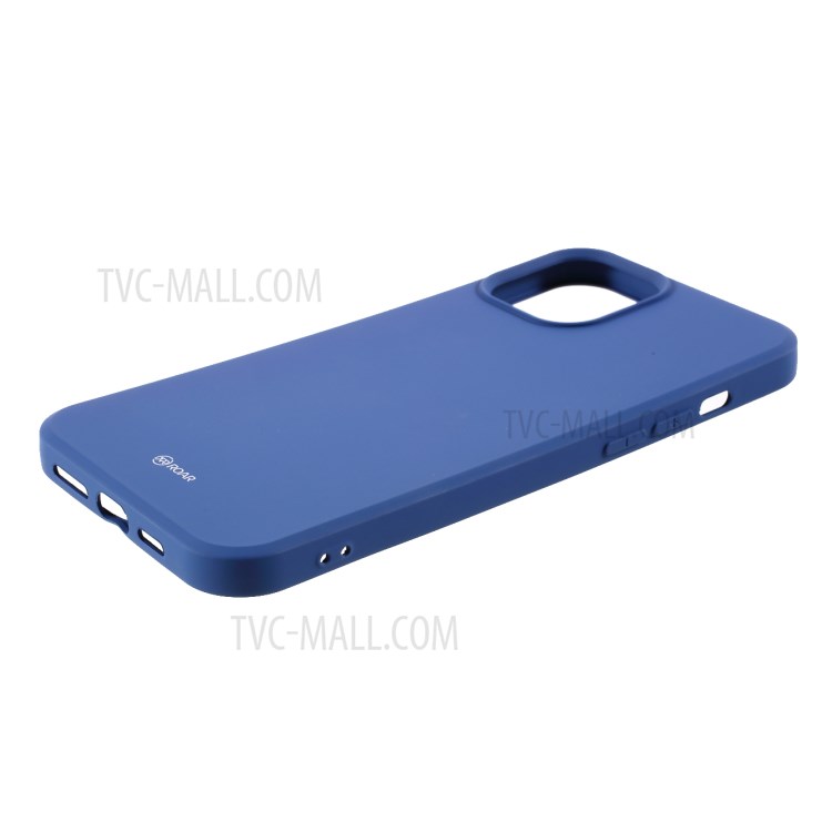 ROAR All Day Jelly Series Matte Skin TPU Phone Case for iPhone 12 Pro / iPhone 12 - Blue-5