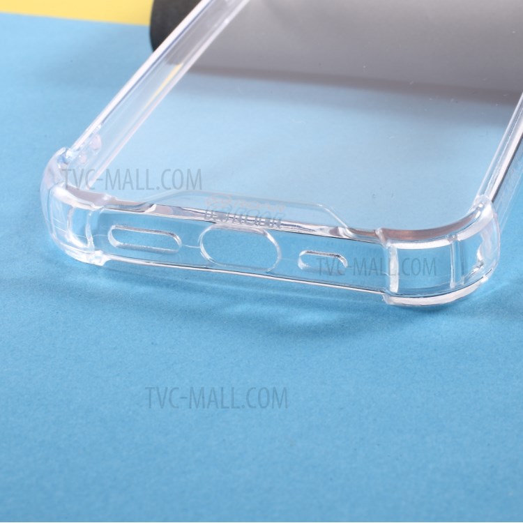 ROAR Amour Acrylic+TPU Air Cushion Shock-resistant Clear Phone Case for iPhone 12/12 Pro-5