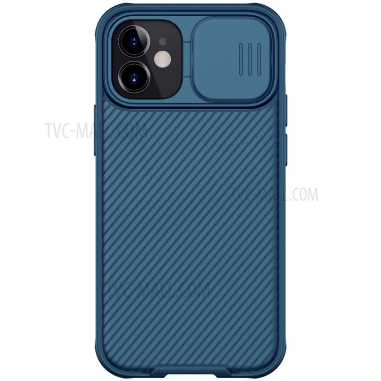 NILLKIN CamShield Pro Magnetic Case Hard PC Protective Cover for iPhone 12 mini - Blue