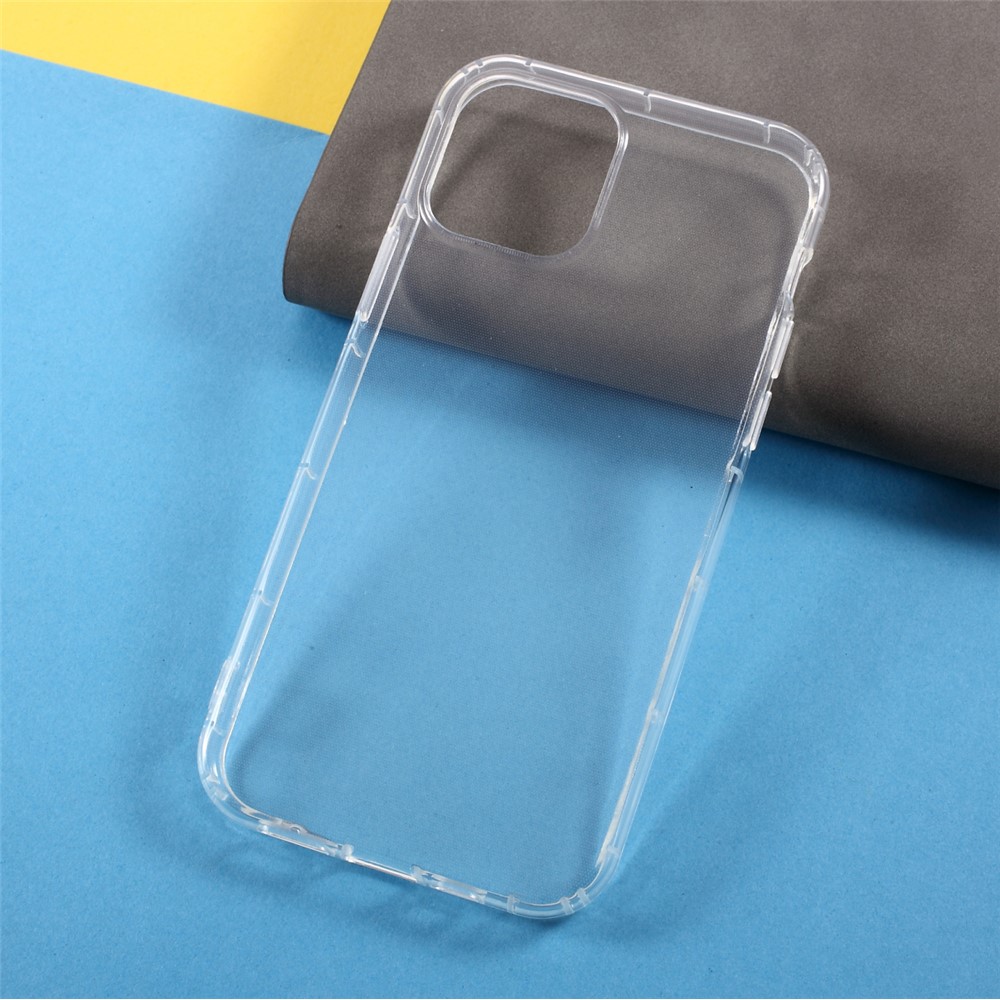 Shock Absorption Crystal Clear TPU Cover for iPhone 12/12 Pro Case-2