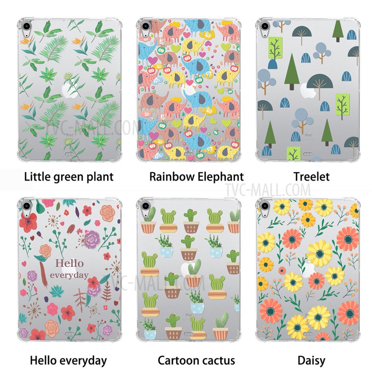 Pattern Pritnting Soft TPU Tablet Case for iPad Air (2020)/Air 4 10.9 Inch - Treelet-10