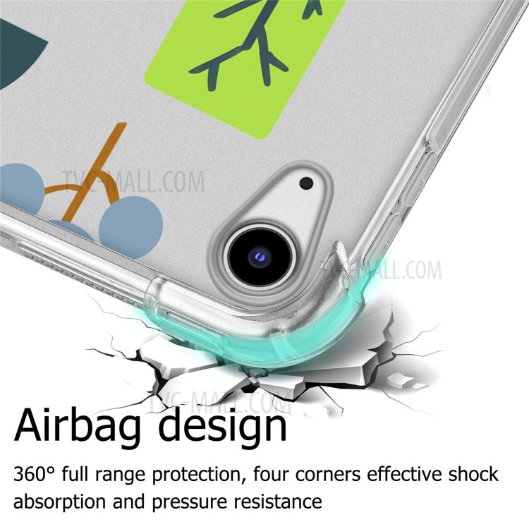 Pattern Pritnting Soft TPU Tablet Case for iPad Air (2020)/Air 4 10.9 Inch - Treelet-4
